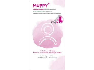 Aufsteller mit Broschüre - Muppy ®