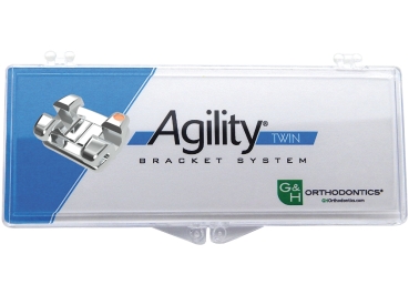 Agility™ TWIN (Avant™ Standard), Brackets einzeln, MBT* .022"