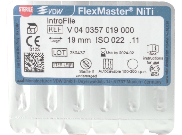 FlexMaster Introfiles steril 19mm 6St
