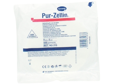 Pur-Zellin 4x5cm unster. 500 St Rl