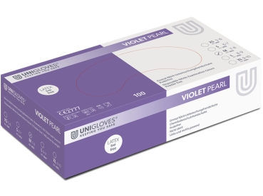 Nitril Violet Pearl XS 5-6 100St