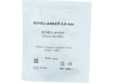 Scheu-Anker  0,8mm 10St