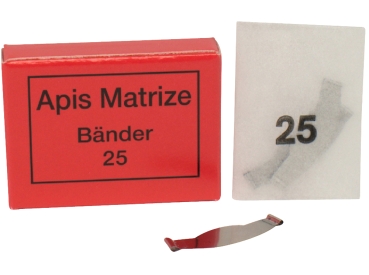 Apis-Matrizenbänder 25 mm 6St