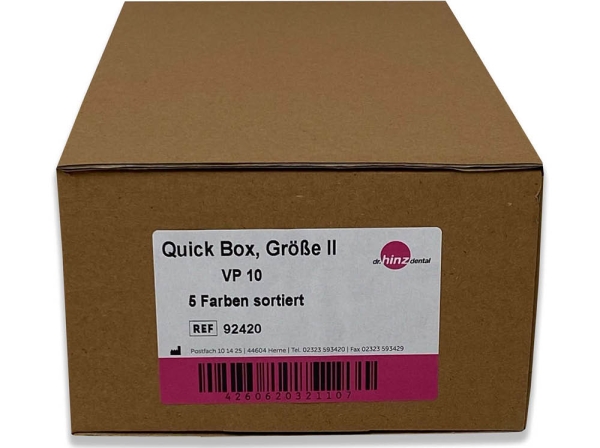 Quick Box, Größe II, 5 Farben sortiert