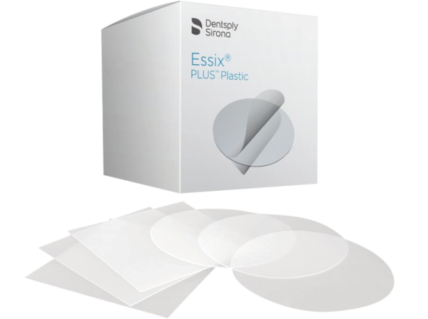 Essix™ PLUS Tiefziehfolie, .040" (1,0 mm), eckig 125mm x 125mm