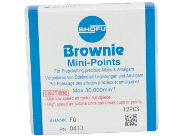 Brownie Minispitze ISO 030 FG  12St